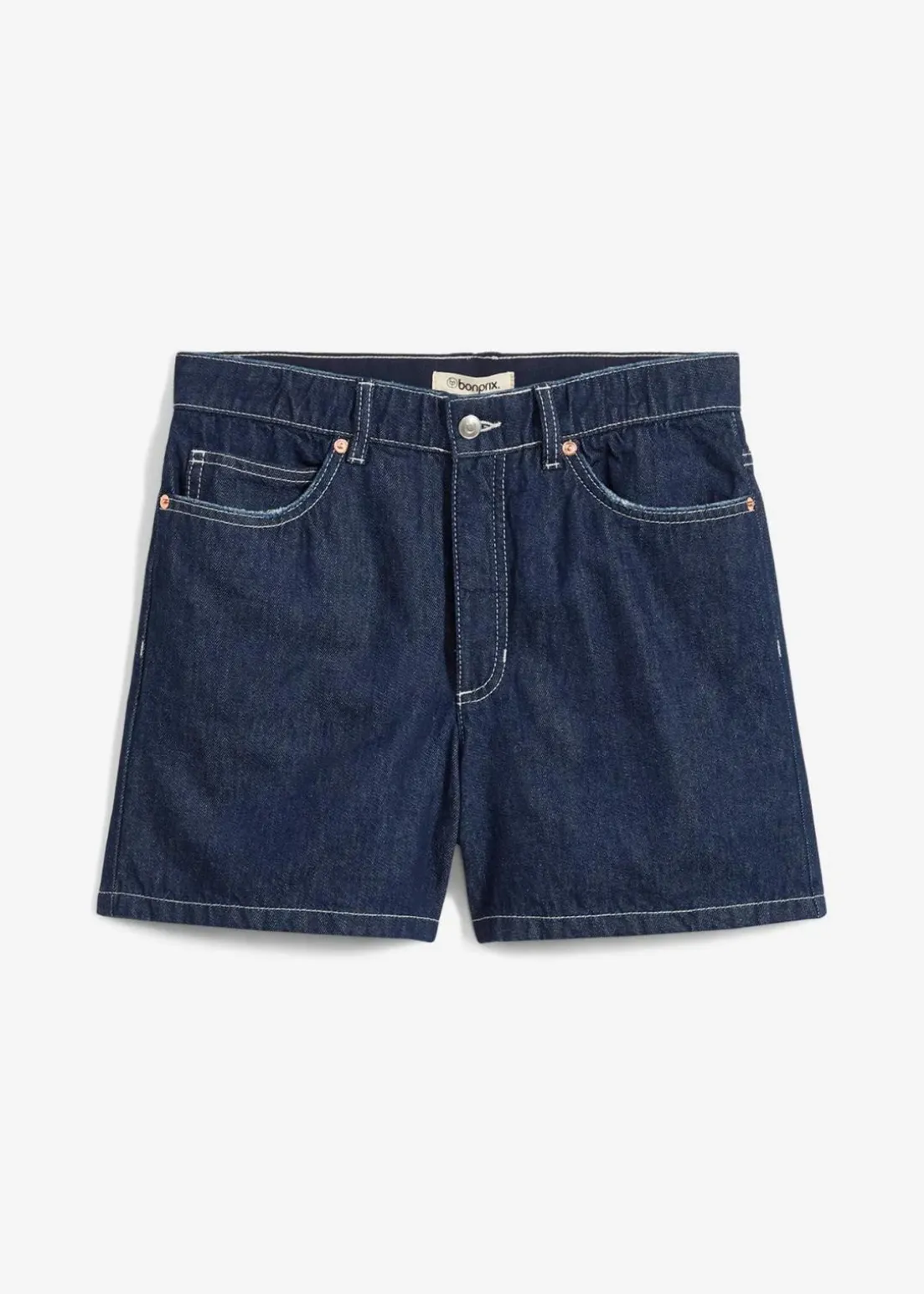 Jeans-Shorts High Waist, Low Stretch