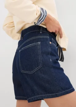 Jeans-Shorts High Waist, Low Stretch