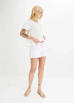 Jeansshorts, Mid Waist