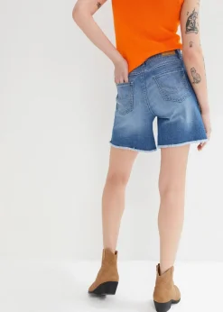 Jeansshorts, Mid Waist, Stretch