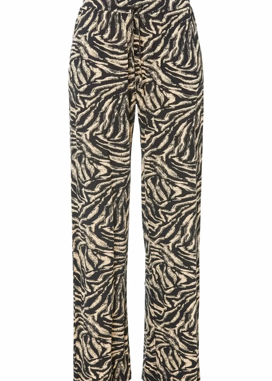 Jersey-Hose aus fließendem Viskose-Mix