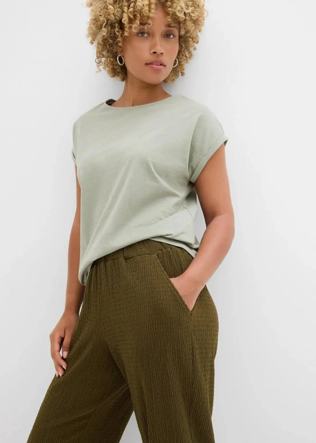 Jersey-Hose aus Strukturmaterial