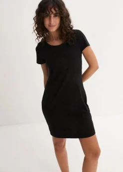 Jerseykleid aus Bio-Baumwolle mit Stretch