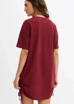 Jerseykleid aus elastischem Baumwoll-Mix