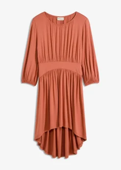 Jerseykleid aus fließendem Viskose-Mix