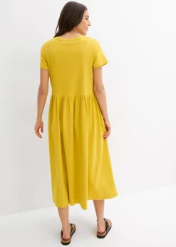 Jersey-Kleid aus reiner Bio-Baumwolle