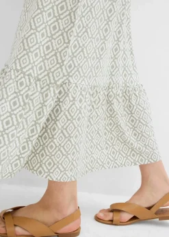 Jerseykleid aus Viskose-Mix