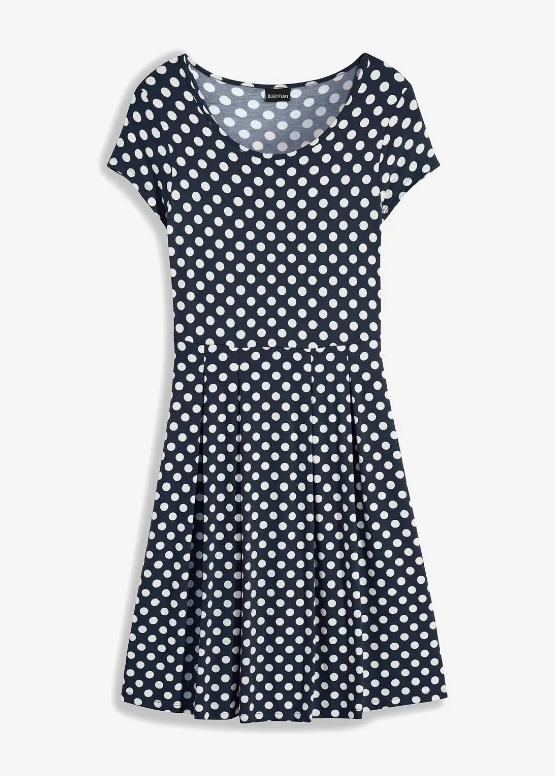 Jerseykleid aus Viskose-Mix