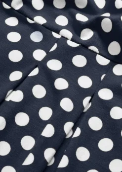 Jerseykleid aus Viskose-Mix