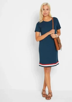 Jerseykleid aus weichem Viskose-Mix