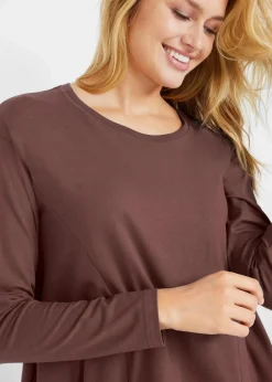 Jerseykleid in O-Shape