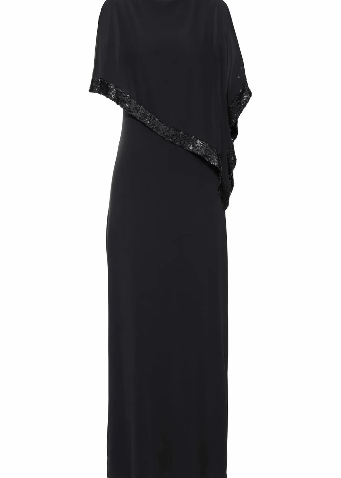 Jerseykleid mit Pailletten