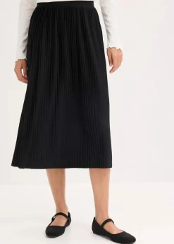 Jersey-Rock aus fließendem Viskose-Mix