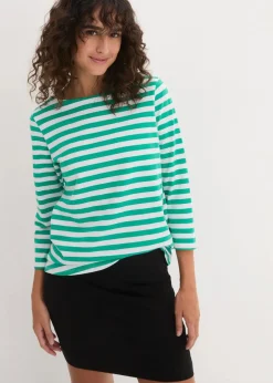 Jersey-Rock aus reiner Bio-Baumwolle mit Stretch (2er Pack)