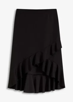 Jersey-Rock mit Volants