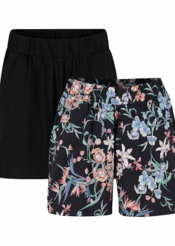 Jersey-Shorts aus elastischem Baumwoll-Mix (2er Pack)