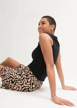 Jersey-Shorts aus softem Viskose-Mix