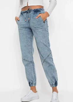 Jogg Jeans Mid Waist, stretch