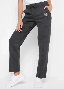 Jogginghose aus Bio-Baumwolle, gerade geschnitten