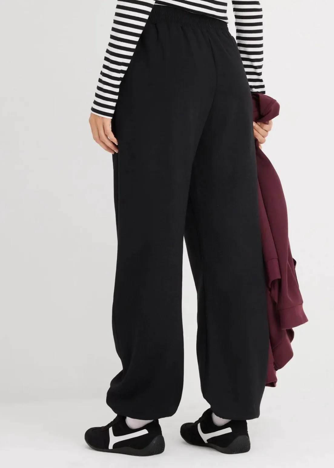 Jogginghose mit hohem Bund