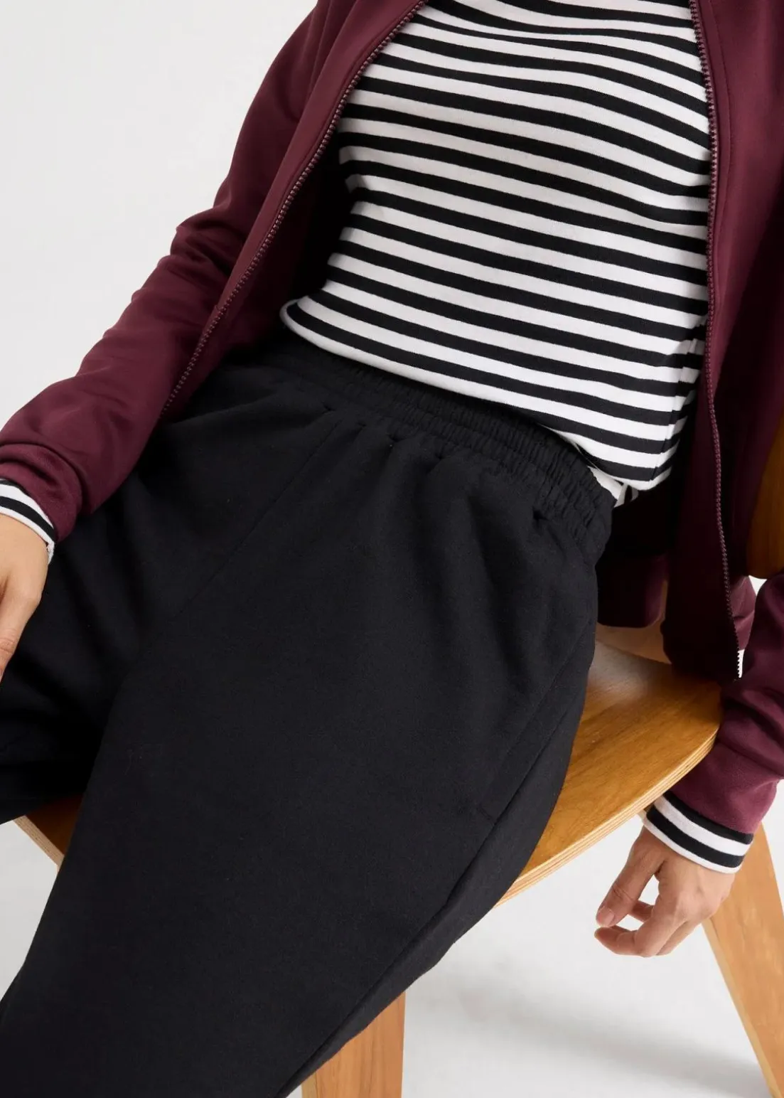 Jogginghose mit hohem Bund