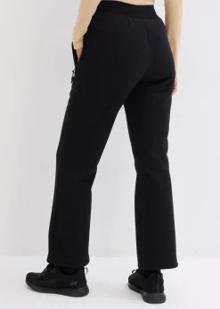 Jogginghose mit Teddyfleece-Futter, weit geschnitten