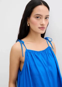 Jumpsuit aus leichtem Leinen-Viskose-Mix