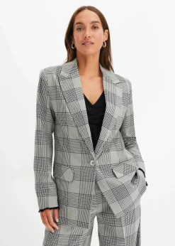 karierter Blazer