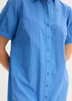 Kleid aus Baumwoll- Popeline