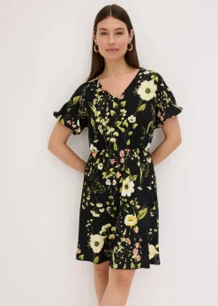 Kleid mit Puffärmeln