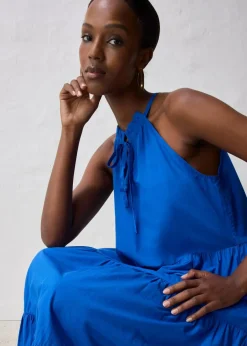 Kleid mit Seidenanteil