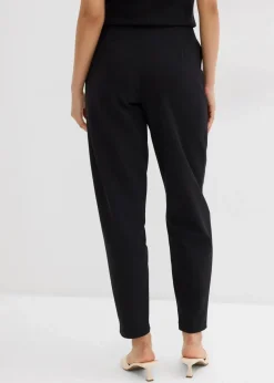 Knöchellange Hose aus Piqué