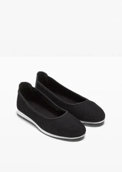 Komfort-Ballerinas mit Stretch Fit
