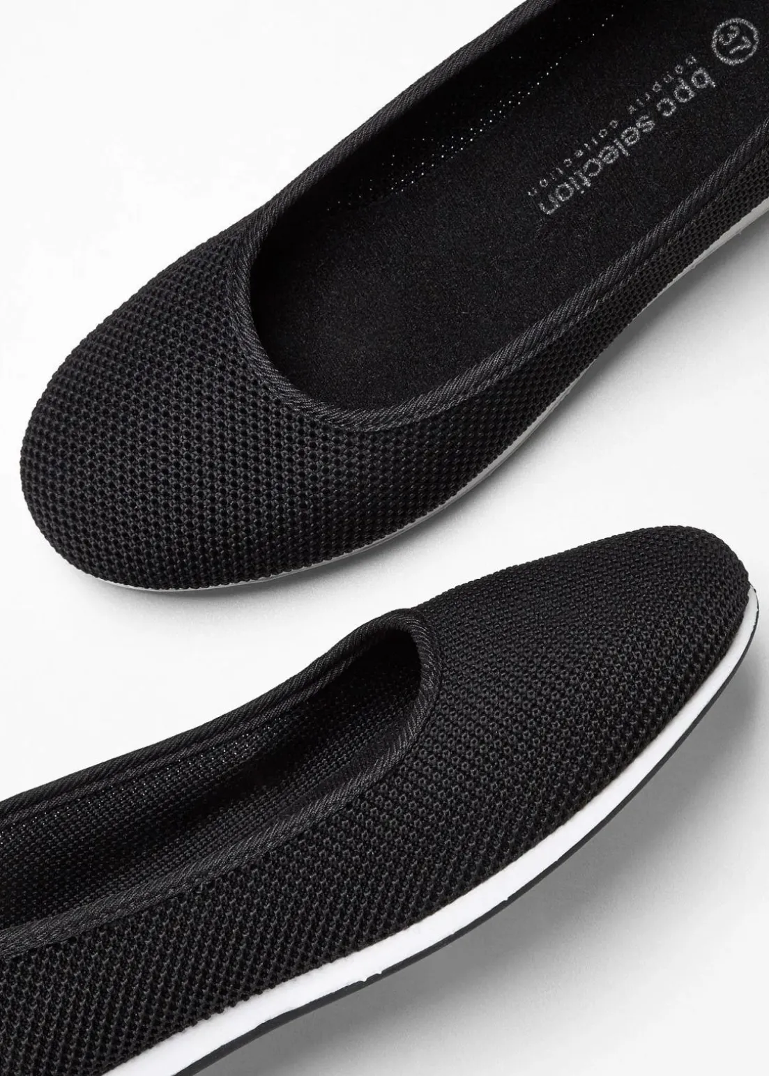 Komfort-Ballerinas mit Stretch Fit