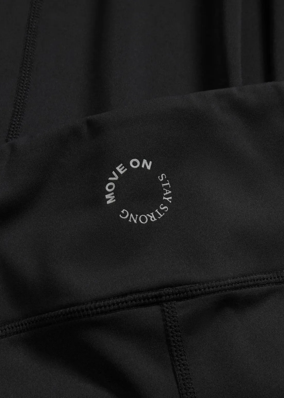 Komfort-Sport-Leggings, gerades Bein, schnelltrocknend