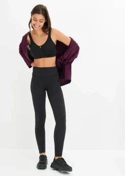 Komfort-Sport-Leggings mit Handytasche, schnelltrocknend