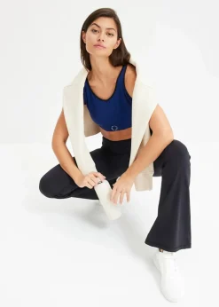 Komfort-Sport-Leggings mit Handytasche, ausgestellt