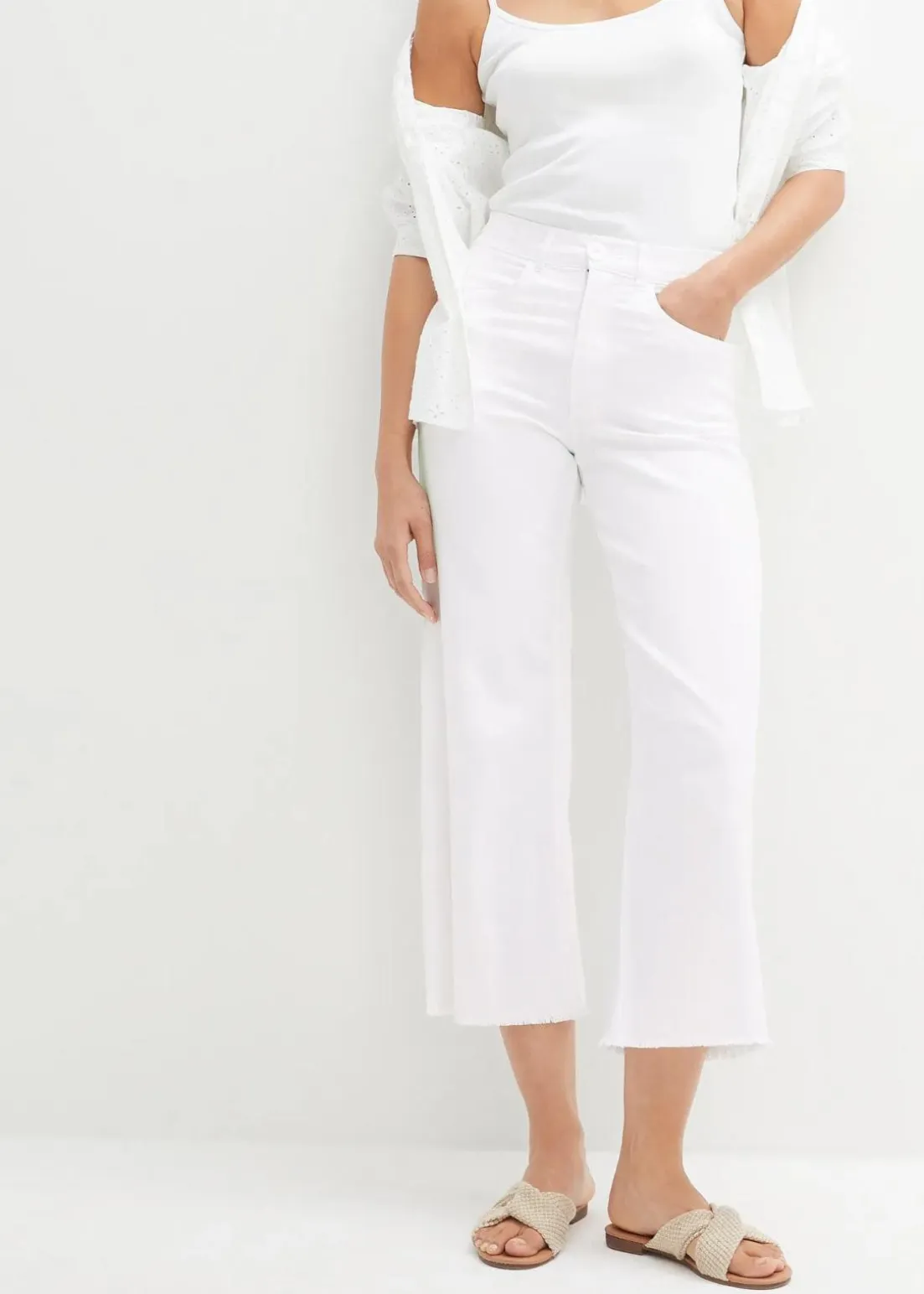 7/8-Komfort-Stretch-Jeans, Wide Fit