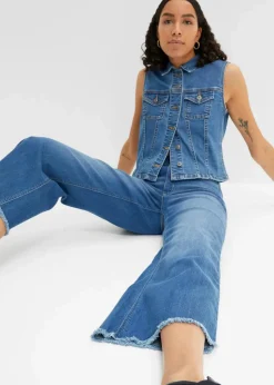 7/8-Komfort-Stretch-Jeans, Wide Fit