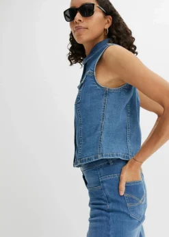 7/8-Komfort-Stretch-Jeans, Wide Fit