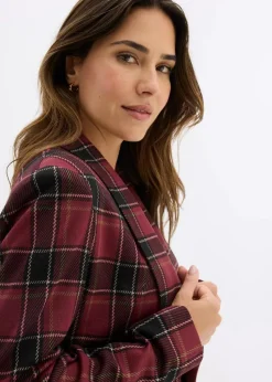 Kurzblazer mit Schmuck-Knopf