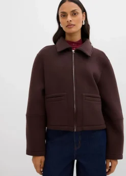 Kurze Jacke aus Scuba