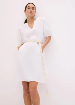 Kurzes Kleid aus Musselin