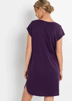 Kurzes Nachthemd aus reiner Bio-Baumwolle