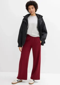 Kurzes Oversize-Shirt aus reiner schwerer Bio-Baumwolle