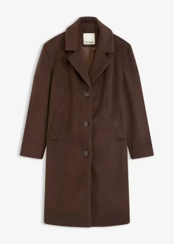 Kurzmantel in Wolloptik