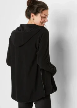 Kuschelige 3-in-1 Umstands-Fleecejacke und Tragejacke