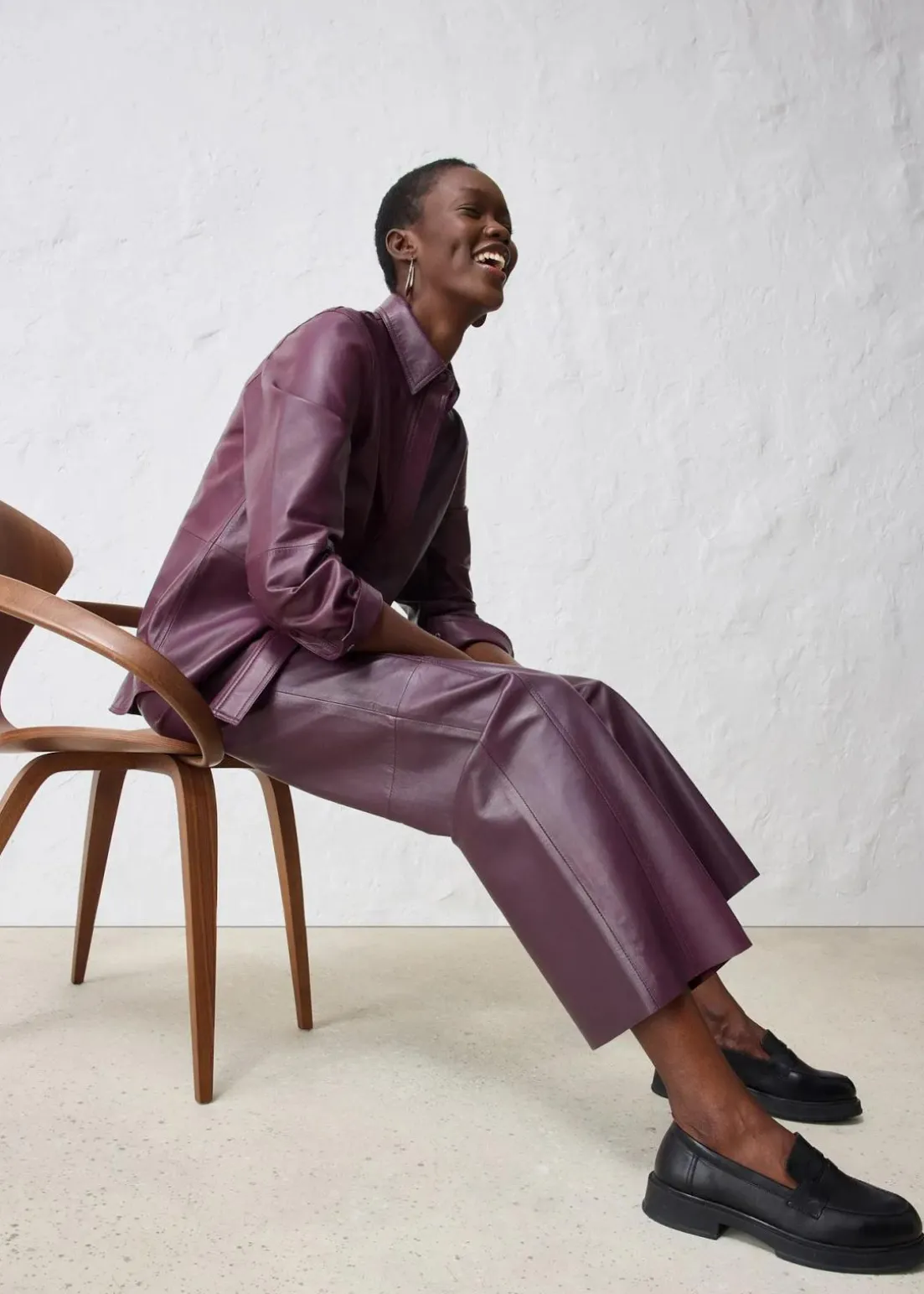 Lammnappa-Marlenehose