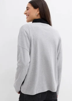 Langarmshirt aus reiner Bio-Baumwolle