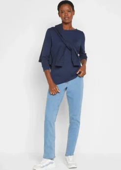 Langarmshirt aus reiner Bio-Baumwolle